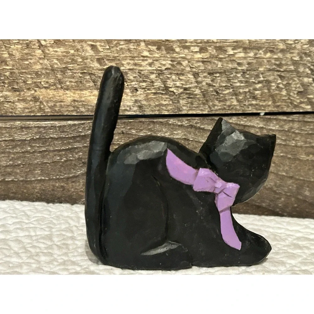 Rare Midwest Cannon Falls Eddie Walker Black Cat with Pumpkin - EVG